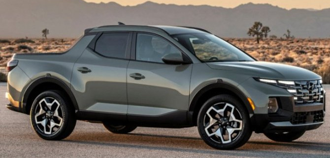В нашу страну начали поставлять пикапы Hyundai Santa Cruz