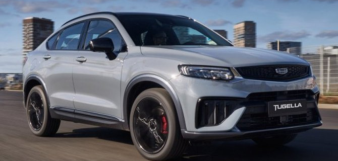 В России скоро появится бюджетное исполнение кроссовера Geely Tugella