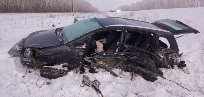 В ДТП под Новосибирском погибла 7-летняя девочка, пострадал ее брат