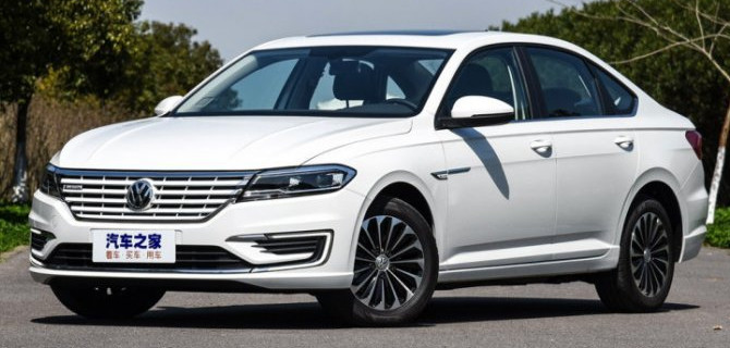 В нашей стране появились ранее неизвестные электроседаны Volkswagen e-Lavida