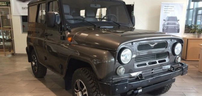 Подорожали три модели внедорожников УАЗа