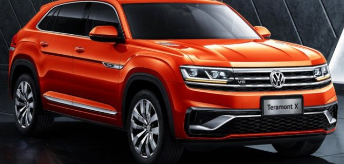 В нашей стране начался приём заказов на кроссоверы Volkswagen Teramont X