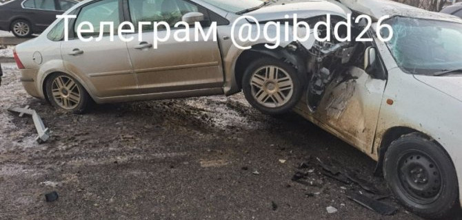 ДТП с участием 8 машин произошло в Ставрополе