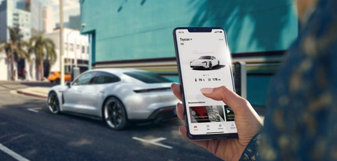 В нашей стране перестало работать фирменное мобильное приложение Porsche