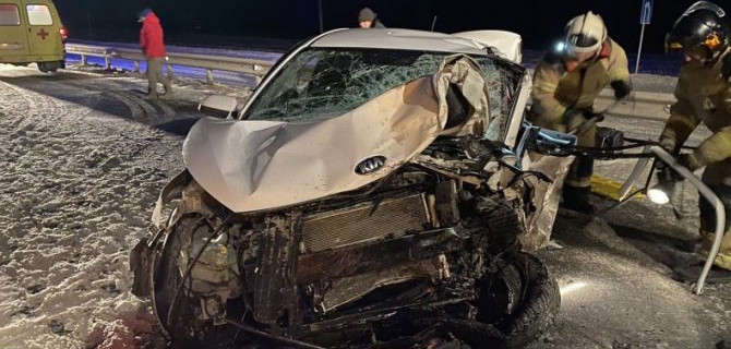 Отец и дочь погибли в ДТП на трассе Тюмень — Омск