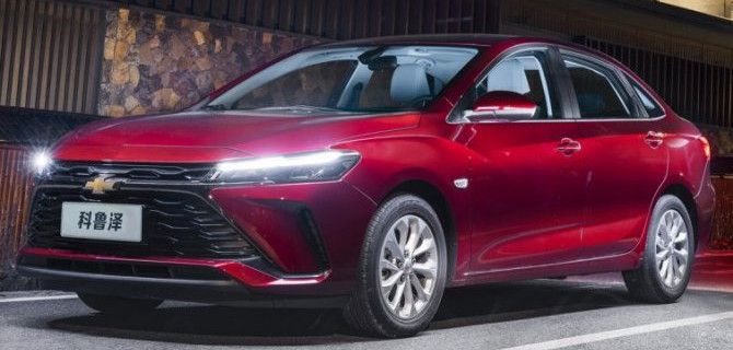 В России появились седаны Chevrolet Monza китайской сборки