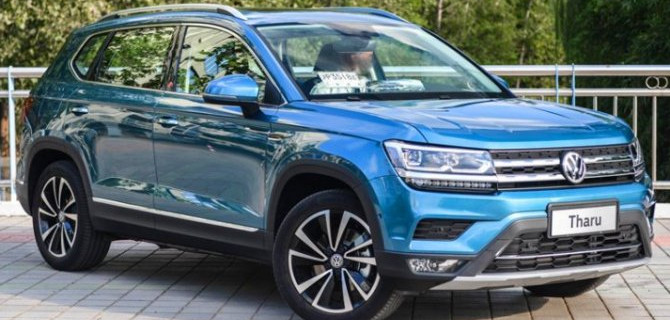 В нашей стране начался приём заказов на кроссоверы Volkswagen Tharu
