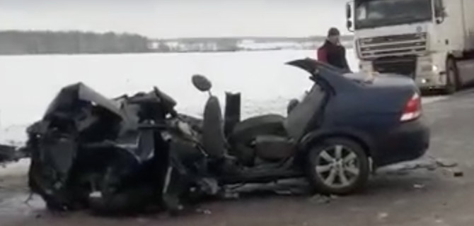 В ДТП с участием двух иномарок в Челябинской области один человек погиб, двое пострадали