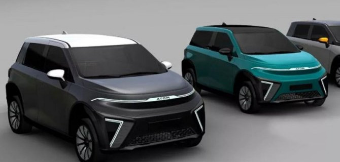 Весной состоится презентация отечественного электромобиля «Атом»