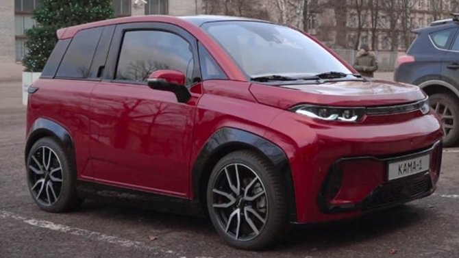 Весной состоится презентация отечественного электромобиля «Атом» атом 2