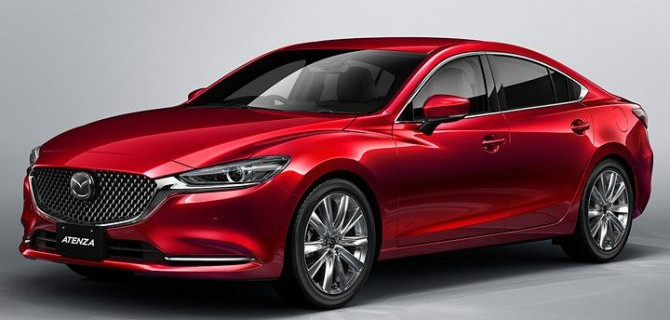 В Россию привезли первую партию седанов Mazda Atenza