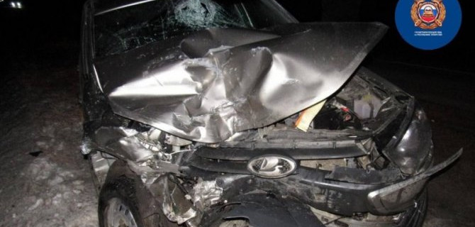 В Татарстане столкнулись две «Лады», пострадали оба водителя