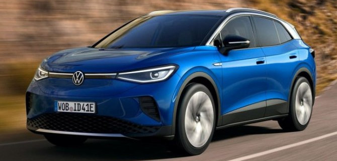 В нашей стране начались продажи электрокроссоверов Volkswagen ID.4