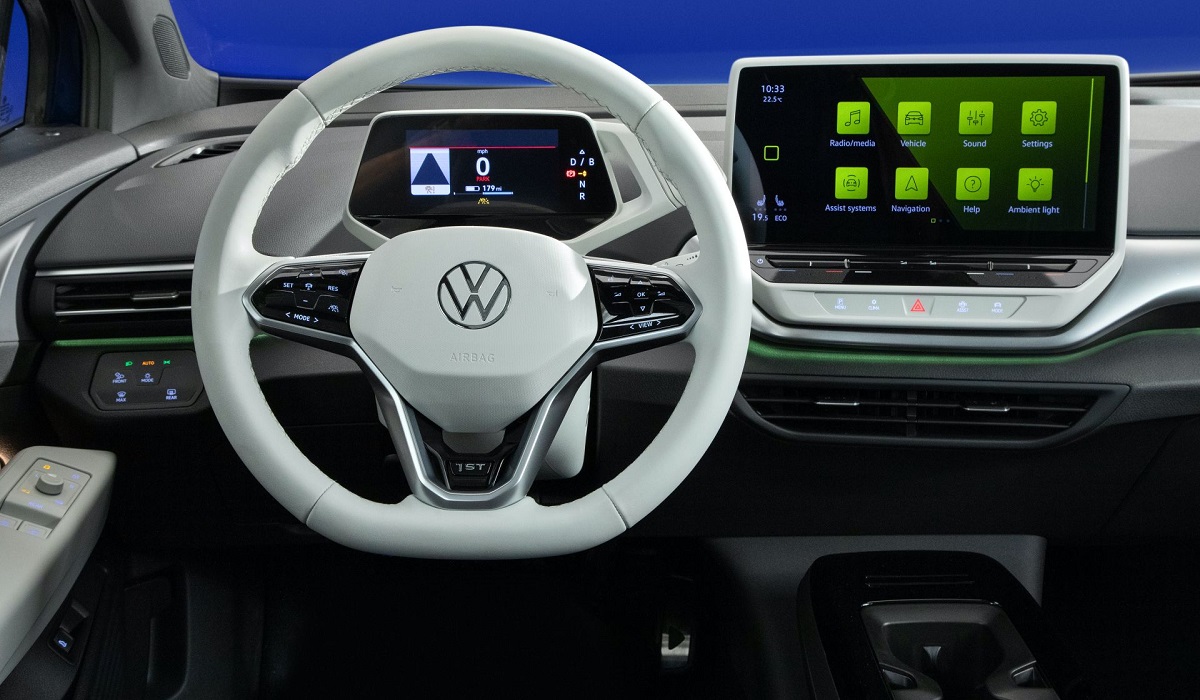 В нашей стране начались продажи электрокроссоверов Volkswagen ID.4 фолькс 7