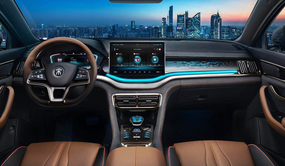 На авторынок нашей страны вышли премиальные кроссоверы BYD Song Plus бид 6