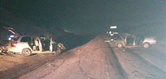 В ДТП на трассе в Башкирии пострадали четыре человека