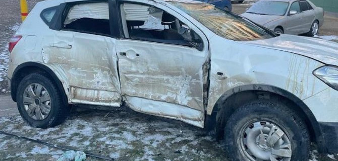 В Воронеже «Ниссан» столкнулся с маршруткой, пострадали двое