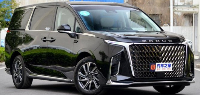 В нашей стране появились роскошные минивэны SAIC Maxus G90