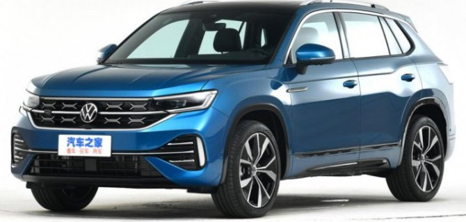 На авторынке нашей страны появились паркетники Volkswagen Tayron