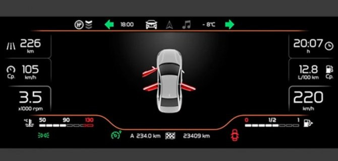 «АвтоВАЗ» запатентовал новую приборную панель для Lada Vesta NG