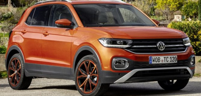 В России впервые появились компактные кроссоверы Volkswagen T-Cross