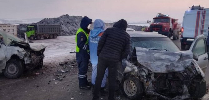 В ДТП с тремя автомобилями на трассе «Волга» в Татарстане погиб один из водителей