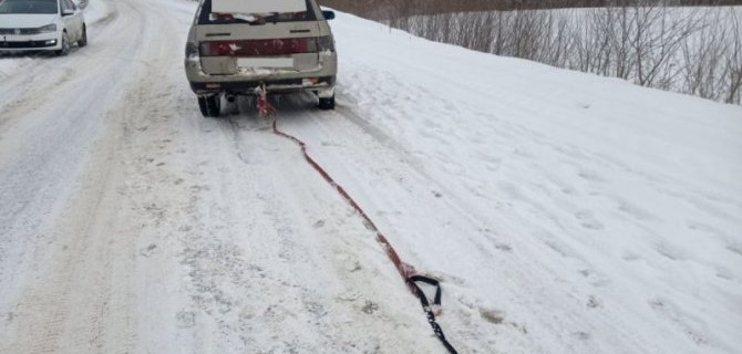 В Башкирии юноша погиб в ДТП во время катания на тюбинге