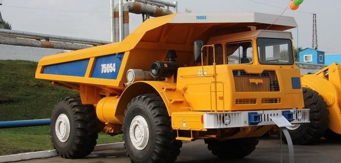 Белорусские самосвалы МоАЗ-7505 получат российские двигатели