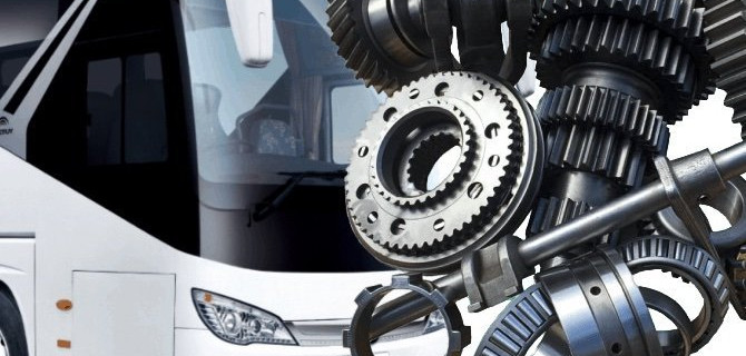 Запчасти для китайских автобусов YUTONG, HIGER и других брендов