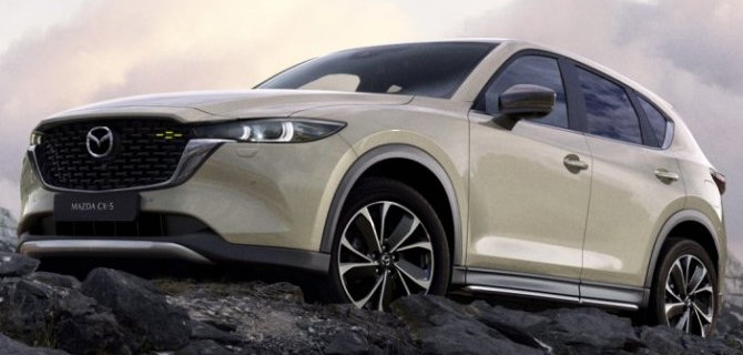 В нашей стране вновь появились кроссоверы Mazda CX-5