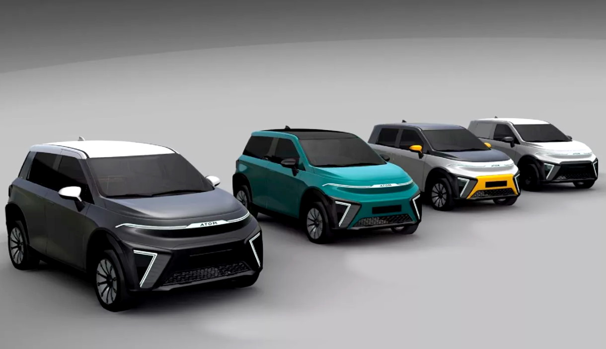 Стало известно, когда будет представлен прототип электромобиля «Атом» атом 1