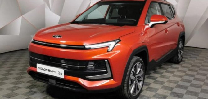 Объявлена стоимость электромобиля «Москвич 3е»