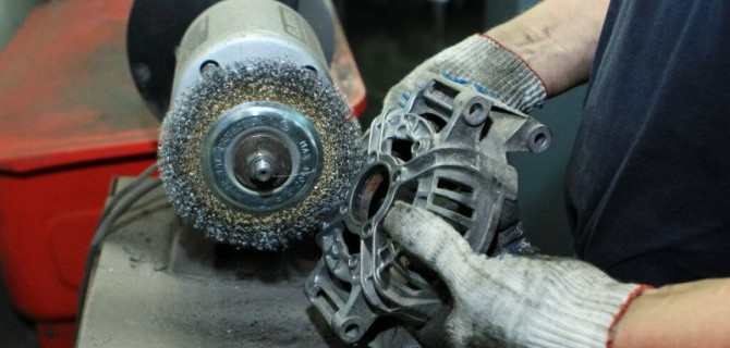 Ремонт генератора и стартера в сервисной станции