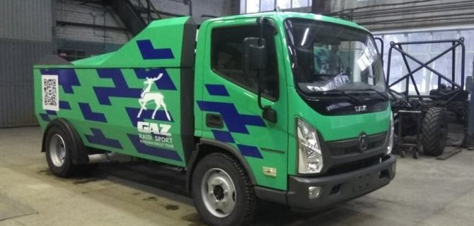 В Нижнем Новгороде представлен гоночный грузовик «Валдай Next»