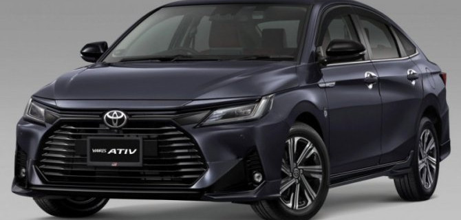 В нашей стране впервые появились седаны Toyota Yaris Ativ