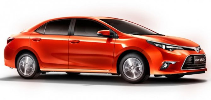 В нашей стране начались продажи седанов Toyota Levin 