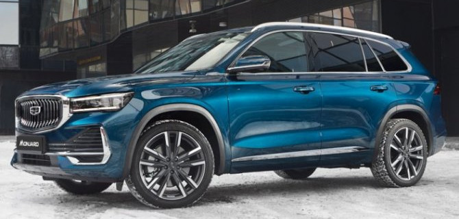 Обнародованы рублёвые цены на кроссовер Geely Monjaro