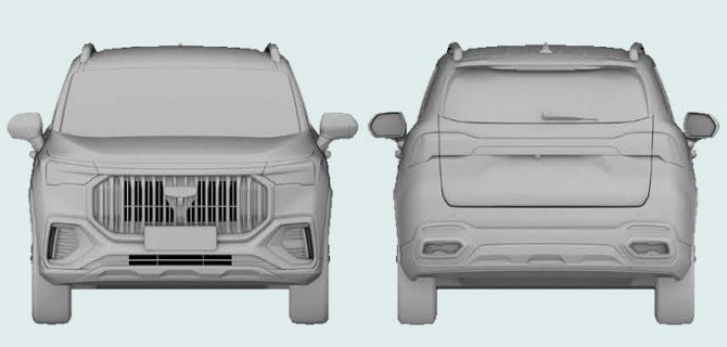 В нашей стране запатентован кроссовер Geely Haoyue L