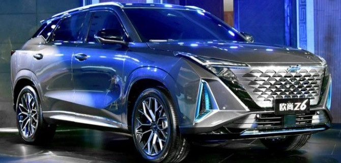 На российском авторынке проявились кроссоверы Oshan Z6