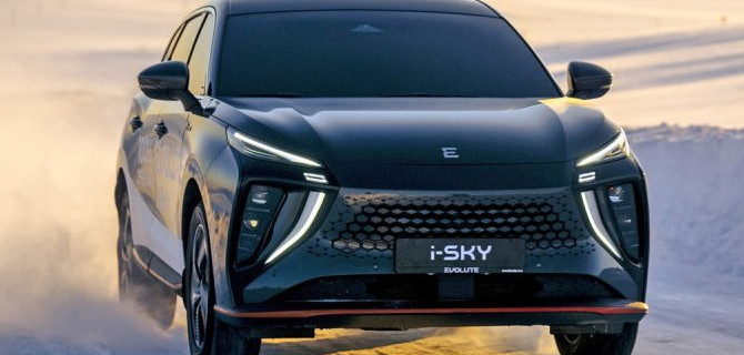 В нашей стране представлен новый электрокроссовер Evolute i-Sky
