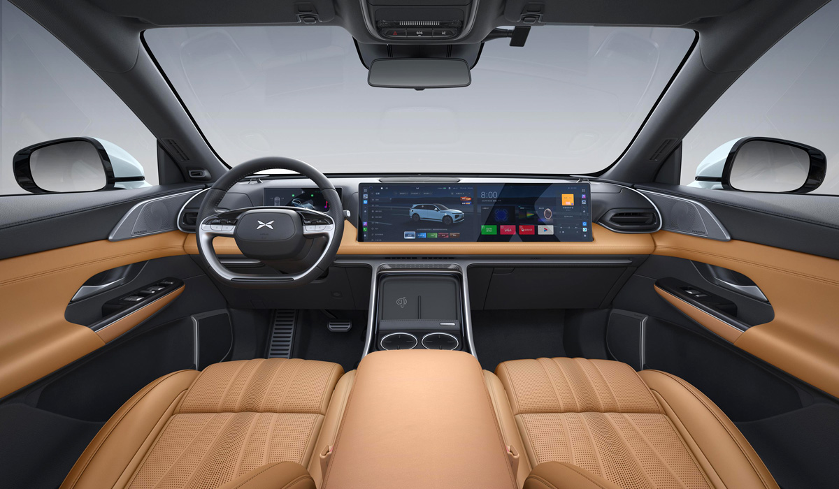 Начались российские продажи премиальных электрокроссоверов Xpeng G9 хпенг 8