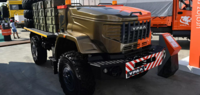 В Магнитогорске испытывается беспилотный грузовик «Урал»