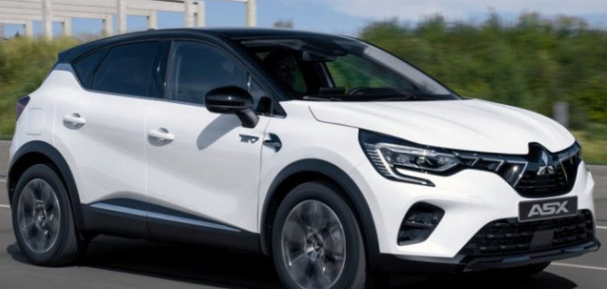 Кроссоверы Mitsubishi ASX 2023-го года появились на российском рынке