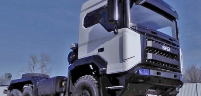Представлен новый отечественный грузовик БАЗ-S36A11