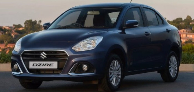 На авторынке нашей страны появились компактные седаны Suzuki DZire
