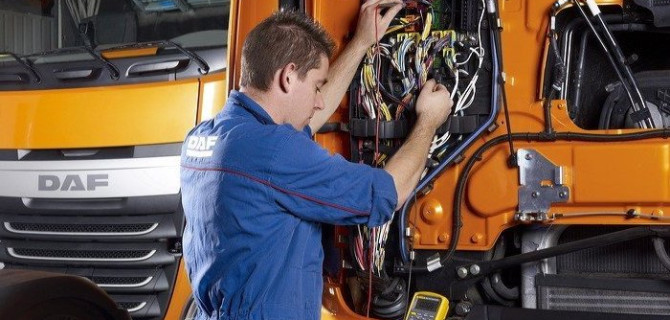 Особенности ремонта грузовых автомобилей