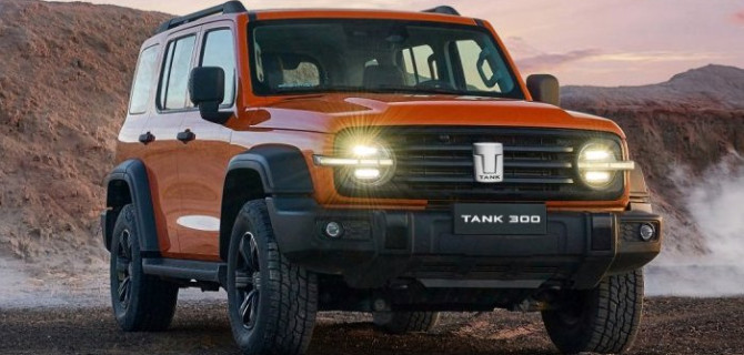 Выросли рублёвые цены на внедорожники Tank 300 и Tank 500