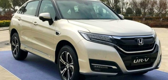 Скоро в России впервые появятся купеобразные кроссоверы Honda UR-V