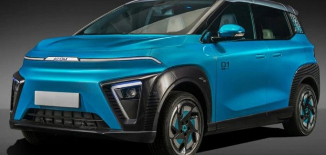 Серийное производство отечественных электромобилей «Атом» начнётся через два года