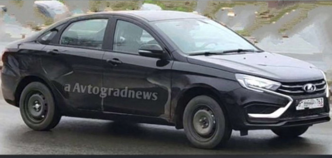 Стала известна стоимость базовой комплектации Lada Vesta NG